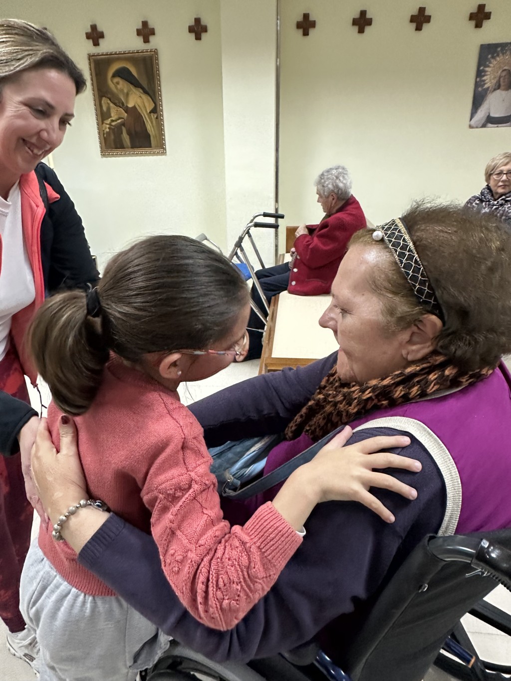 Maria Santísima de la Paz ya está en las Hazas