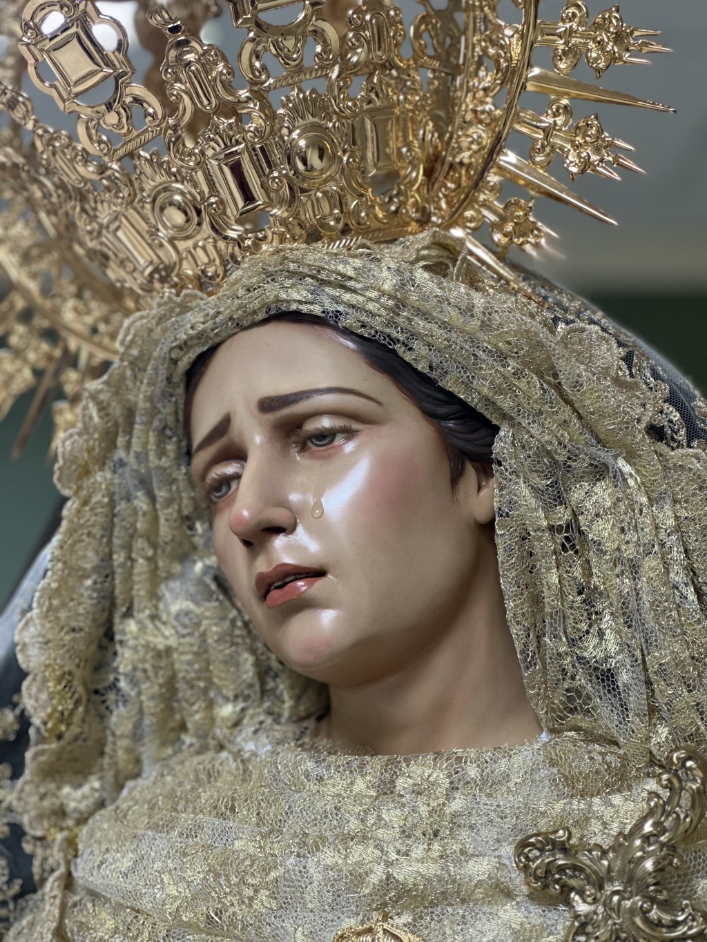 Maria Santísima de la Paz ya está en las Hazas