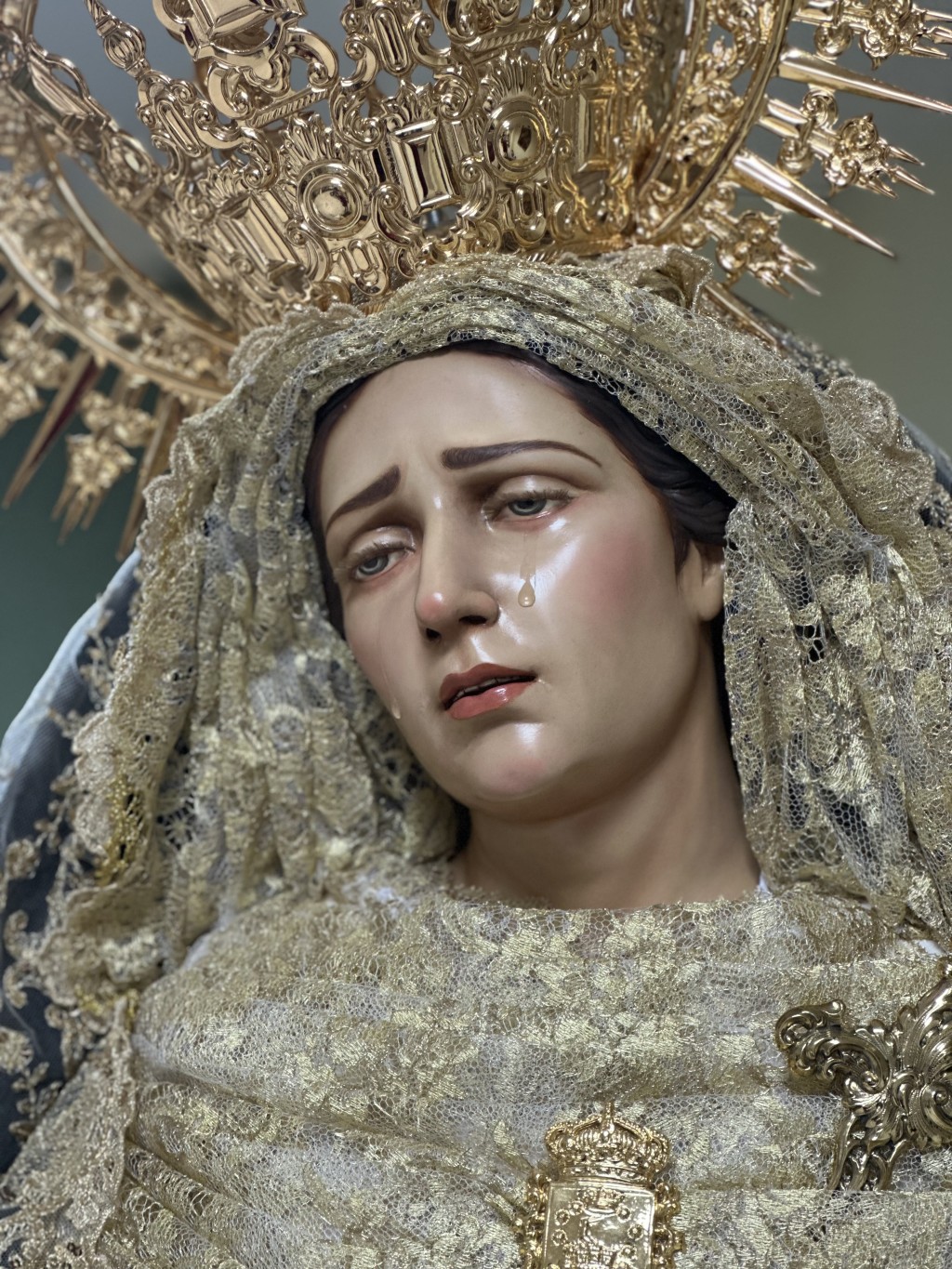 Maria Santísima de la Paz ya está en las Hazas