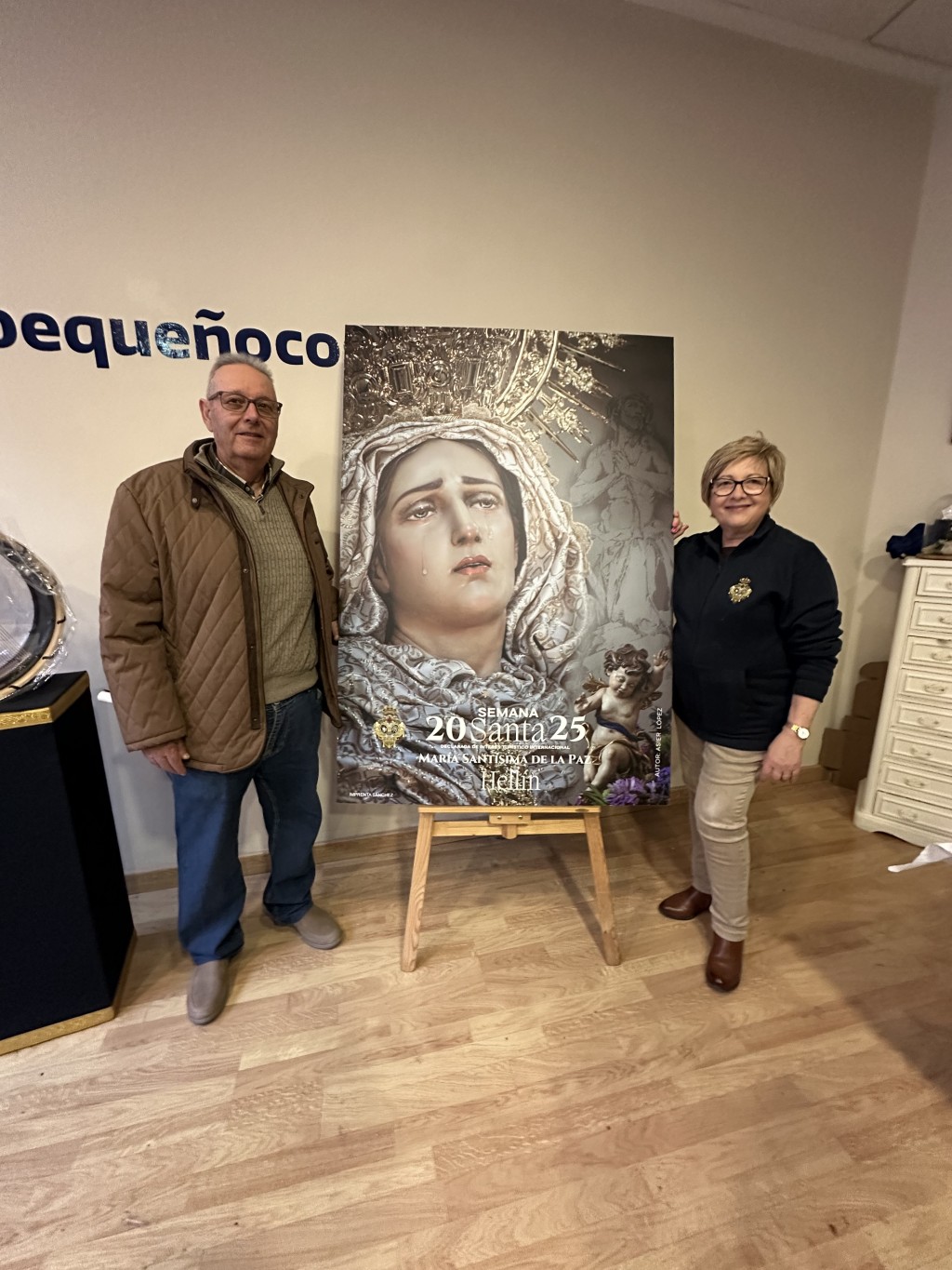Presentación del Cartel de María Santísima de la Paz 2025: Un Icono de Devoción y Tradición