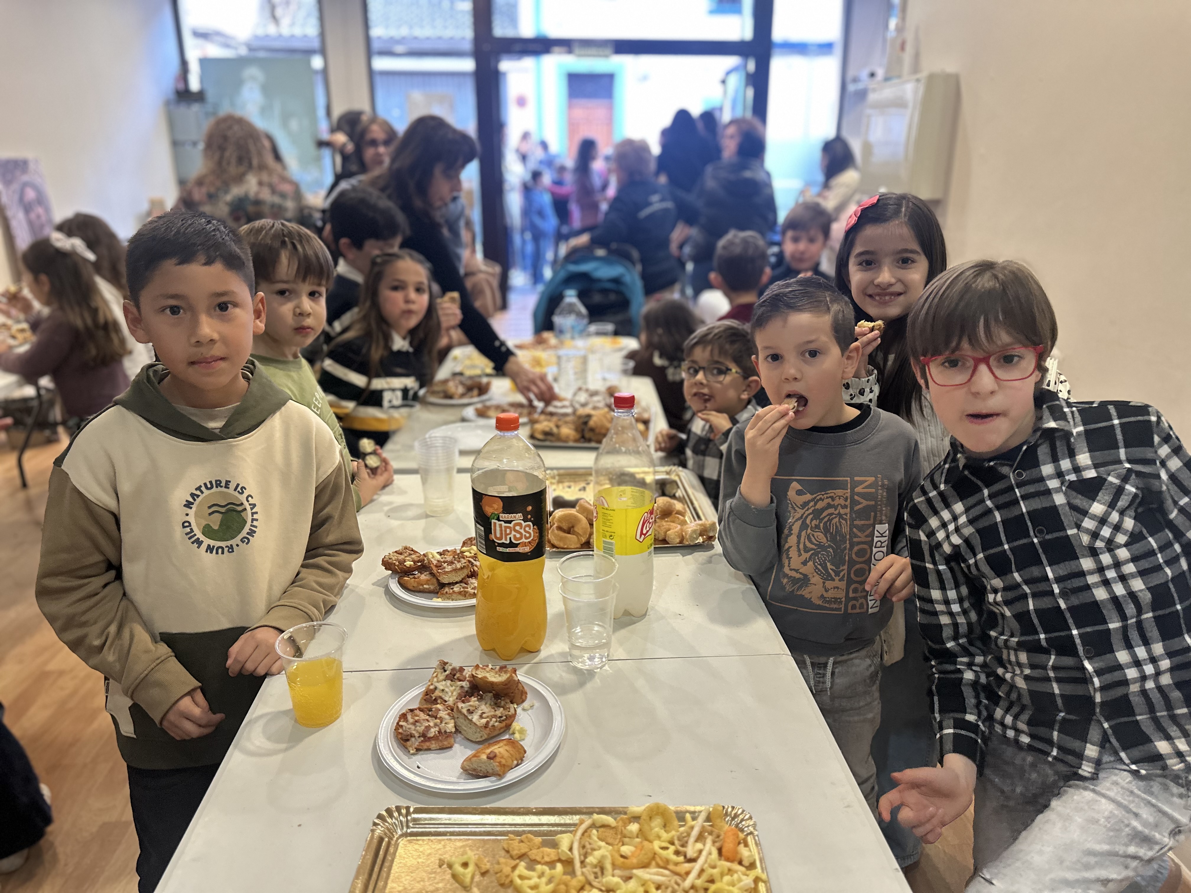 MERIENDA PEQUEÑOS COSTALEROS