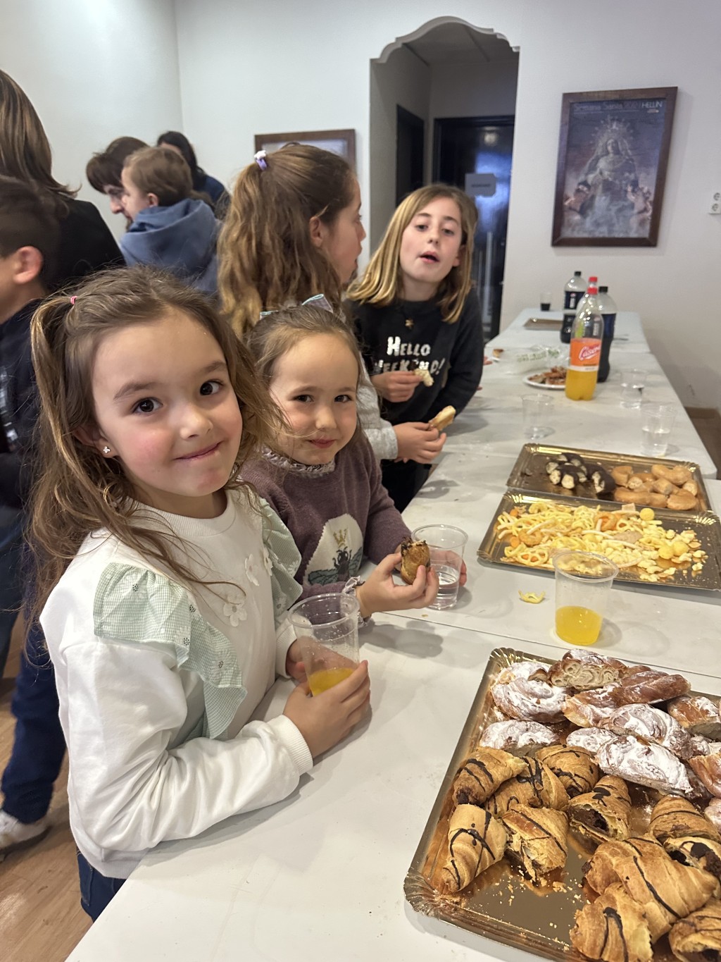MERIENDA PEQUEÑOS COSTALEROS
