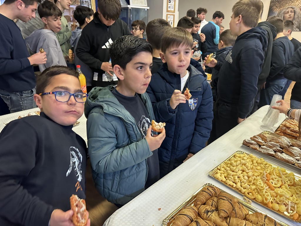 MERIENDA PEQUEÑOS COSTALEROS