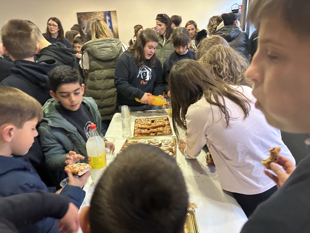 MERIENDA PEQUEÑOS COSTALEROS