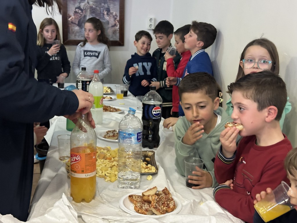 MERIENDA PEQUEÑOS COSTALEROS